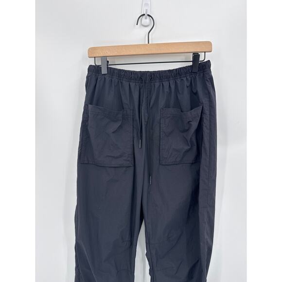 Free People Fly By Night Cargo Pants Relaxed Mid Rise Black Size Small Trailcore - Picture 5 of 10